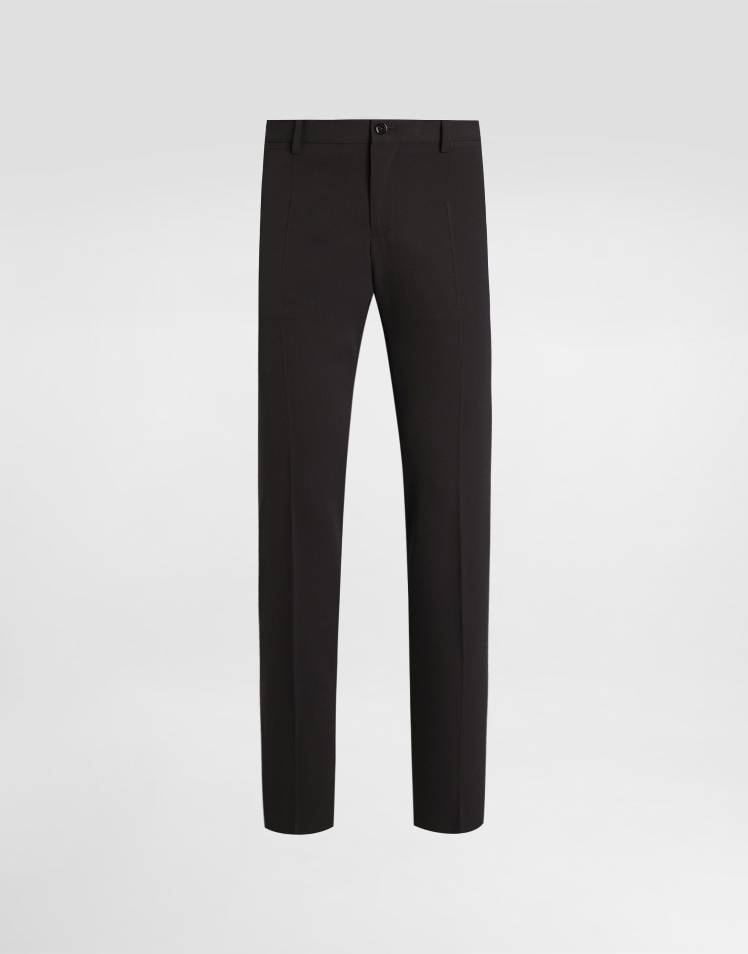 Панталони Dolce & Gabbana Dolce & Gabbana Bi-Stretch Wool Canvas Trousers Черно | GY7BMTFUBGBN0352, 0