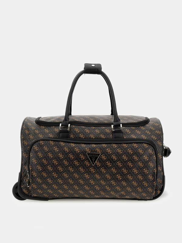 Дамска чанта GUESS 4G Logo Weekender Bag Кафяво | TWQ83899350