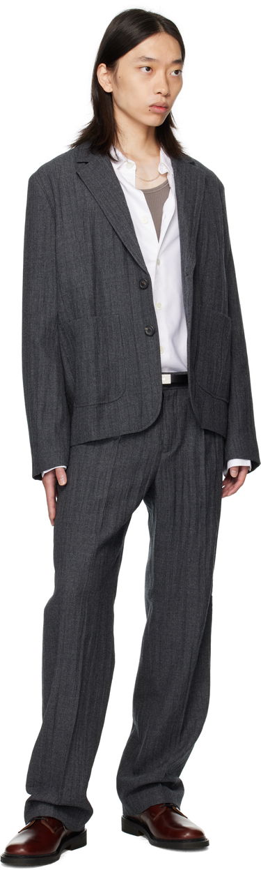 Панталони OUR LEGACY Slack Trousers Сиво | M4254SSG, 3