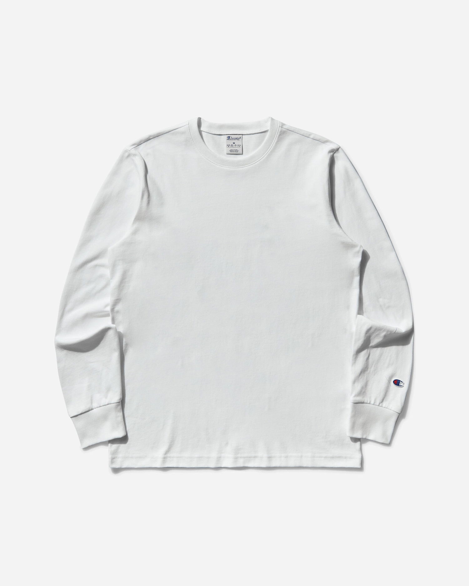 Тениска Champion Reverse Weave Loose Fit Longsleeve T-Shirt Бяло | 221164 WW001, 1
