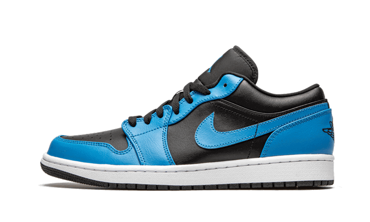 Кецове и обувки Jordan Air Jordan 1 Low "Laser Blue Black" Синьо | 553558-410, 0