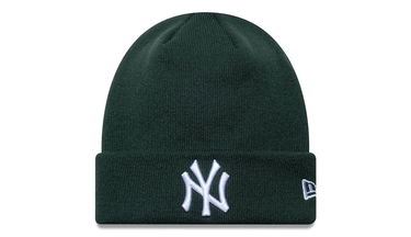 Шапка New Era Knit Medium MLB League Essential Beanie NEYYAN One size Зелено | 60691393, 1