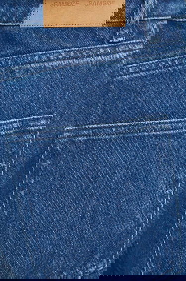 Дънки Samsoe Samsoe REBECCA Wide Leg Jeans Синьо | F22200166, 3