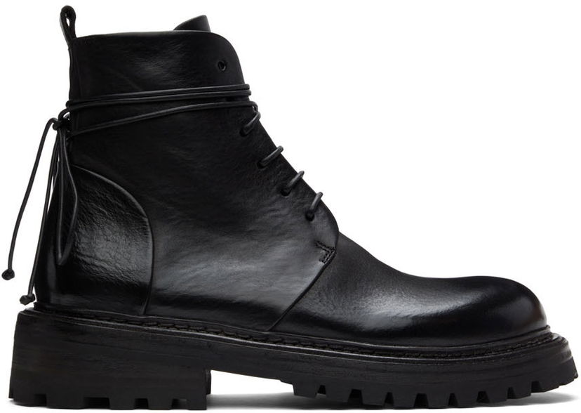Кецове и обувки Marsèll Marsèll Carrucola Lace-Up Boots Черно | MM4025 150666