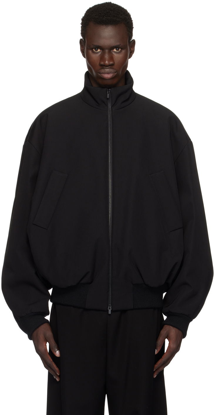 Яке бомбър Fear of God Weighted Twill Bomber Jacket Черно | FG24FW30-638WCT