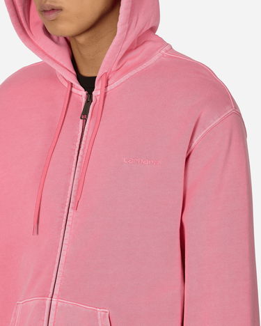 Суитчър Carhartt WIP Hooded Duster Script Jacket Charm Pink Розово | I033619 29PGD, 5