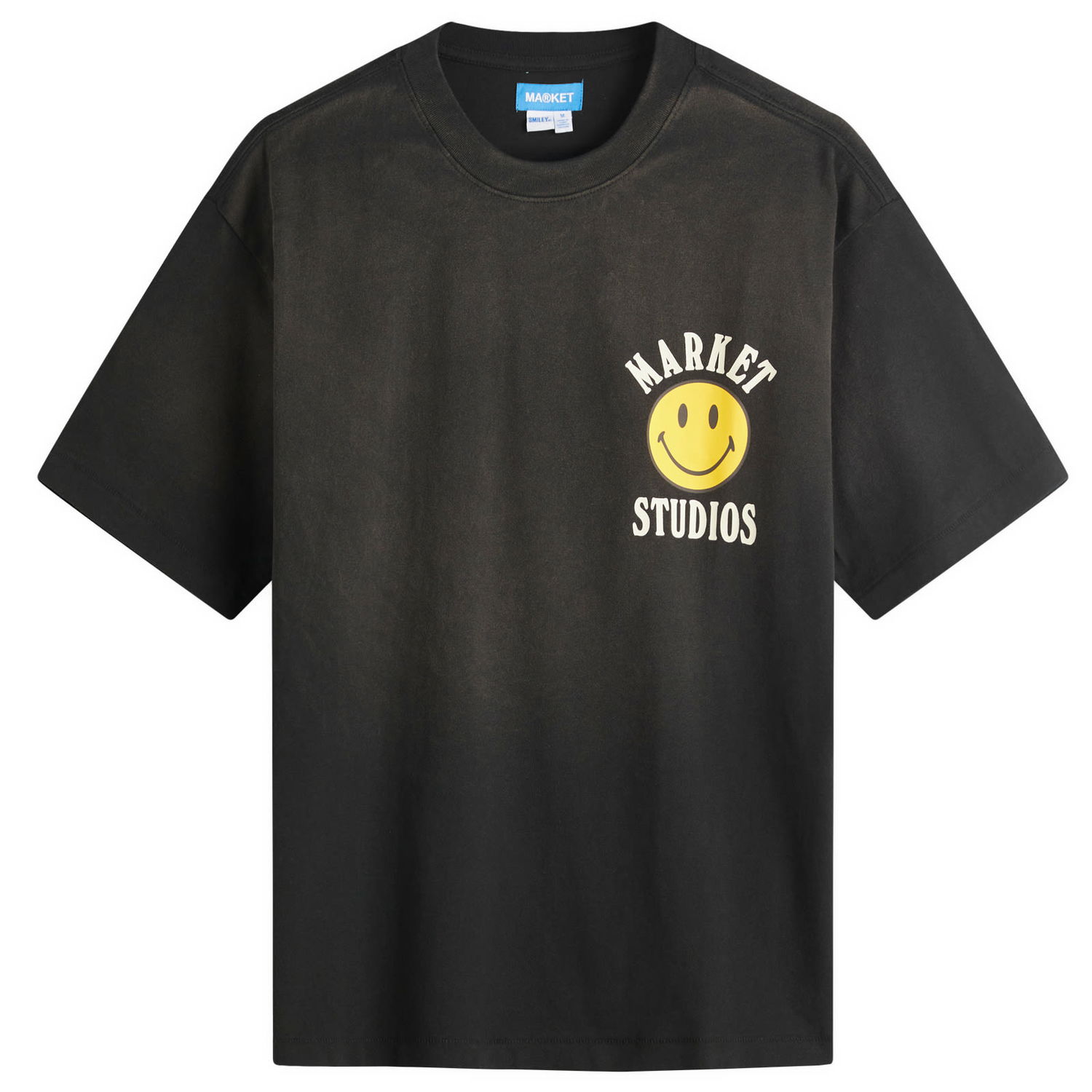Тениска MARKET Smiley Lockup T-Shirt, Size Large Черно | 399002169-BLK, 1