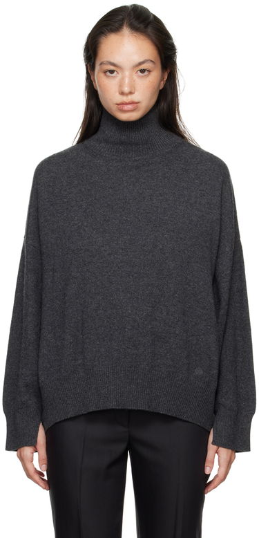 Пуловер Loulou de Saison Loulou de Saison Murano Turtleneck Sweater Сиво | MURANO, 0