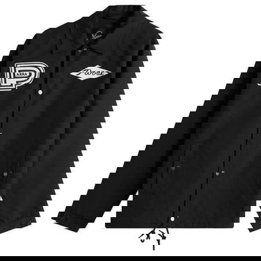 Яке By Parra Parra Midnight Surprise Coach Jacket with Embroidered P and Script Logos Черно | 53441-BLK, 1