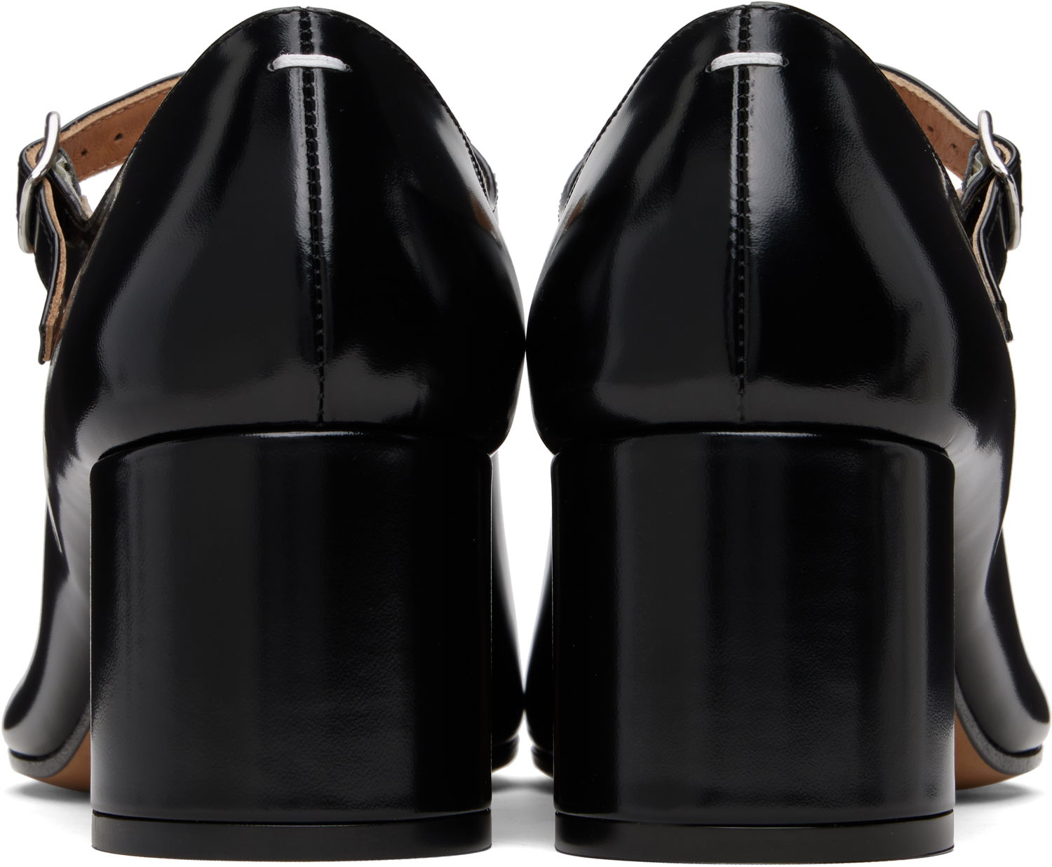 Кецове и обувки Maison Margiela Tabi Mary-Jane Heels "Black" Черно | S58WL0217 PS679, 1
