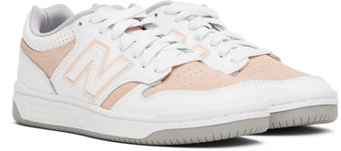 Кецове и обувки New Balance 480 Бяло | GSB480VP, 3