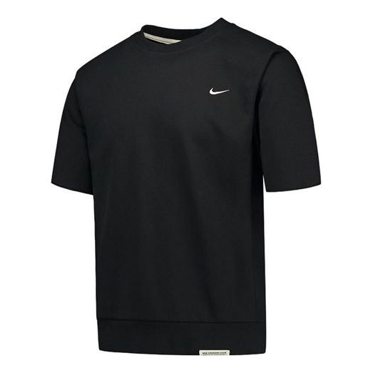 Пуловер Nike Dri-FIT Standard Issue Round Neck Short Sleeve Pullover Черно | CV1940-010, 0