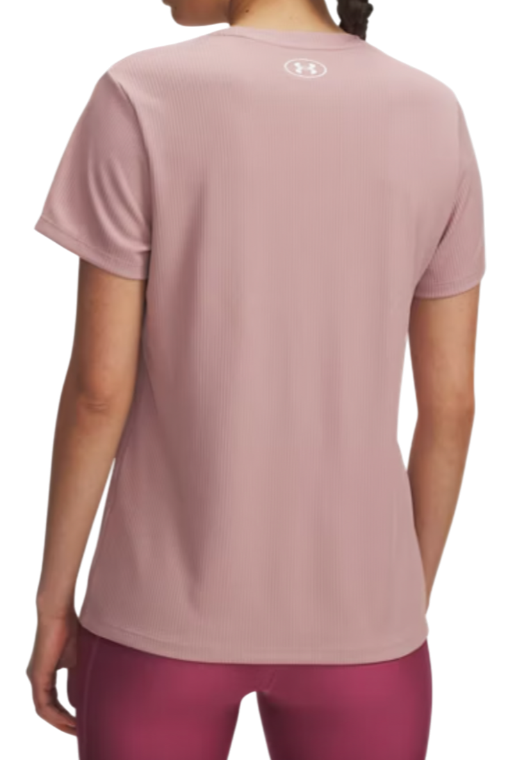 Тениска Under Armour Under Armour Tech Rib Short Sleeve T-Shirt Розово | 1389852-673, 1