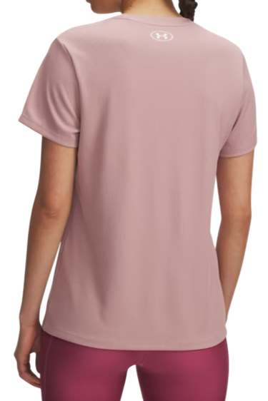 Тениска Under Armour Under Armour Tech Rib Short Sleeve T-Shirt Розово | 1389852-673, 1