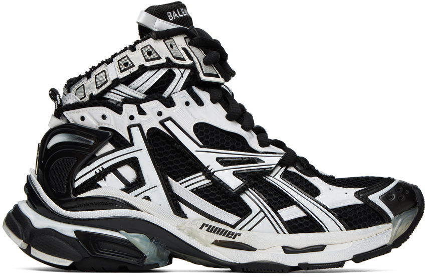 Кецове и обувки Balenciaga High Runner Черно | 695764-W3RH2-9010, 0