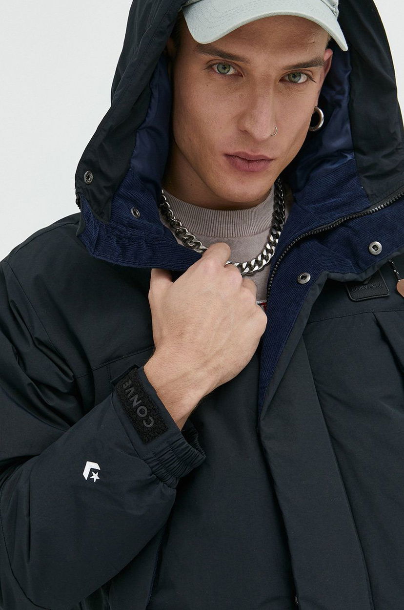 Парка Converse Converse Oversize Winter Puffer Jacket Тъмно синьо | 10023775.A03