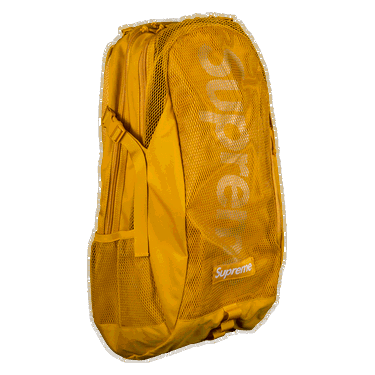 Раница Supreme Backpack Жълто | SS20B4 GOLD, 0