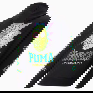 Суитчър Puma x RICK AND MORTY Full-Zip Basketball Hoodie Черно | 537098_01, 2