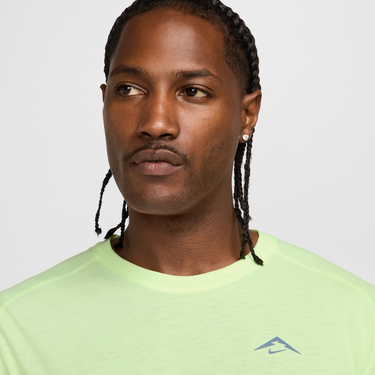 Тениска Nike Solar Chase Dri-FIT Short Sleeve Running T-Shirt Зелено | HJ3580-701, 4