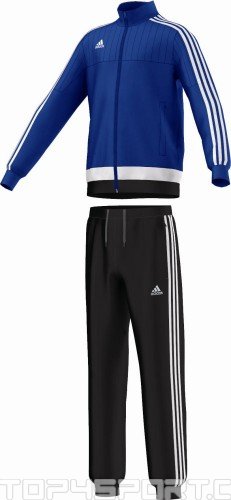 Комплект adidas Originals TIRO 15 Polyester Tracksuit Синьо | s22299, 0