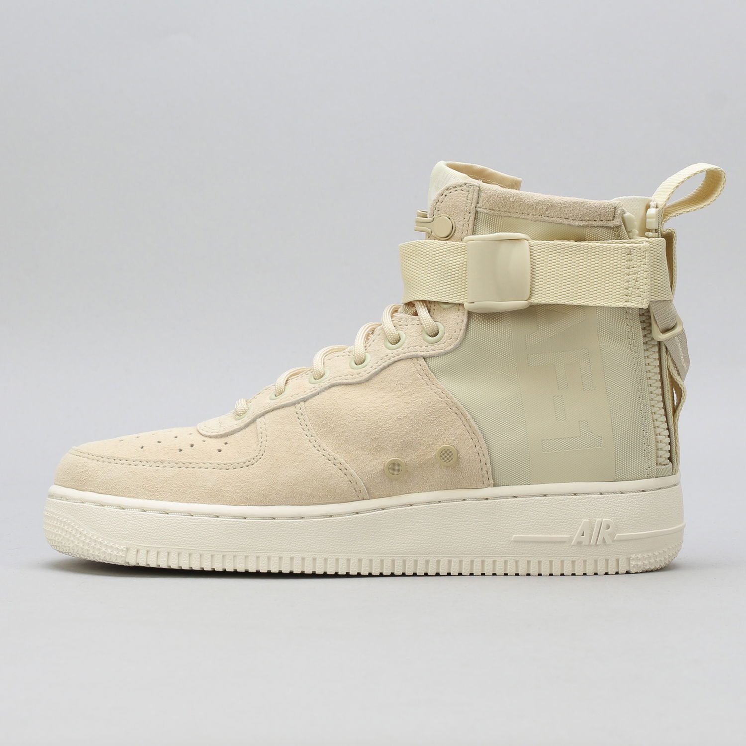 Кецове и обувки Nike SF Air Force 1 Mid ''Fossil'' W Бежово | AA3966-202, 0