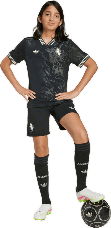 Фланелка adidas Originals Juventus 3rd Jersey 2025/26 Kids Черно | kc3497, 5