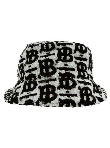 Шапка Burberry Towel Bucket Hat Черно | 8057414