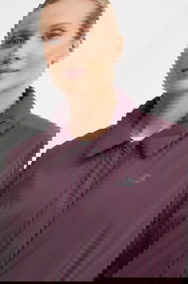 Яке New Balance Transitional Collared Button-Front Jacket Лилаво | WJ43506PLN, 3