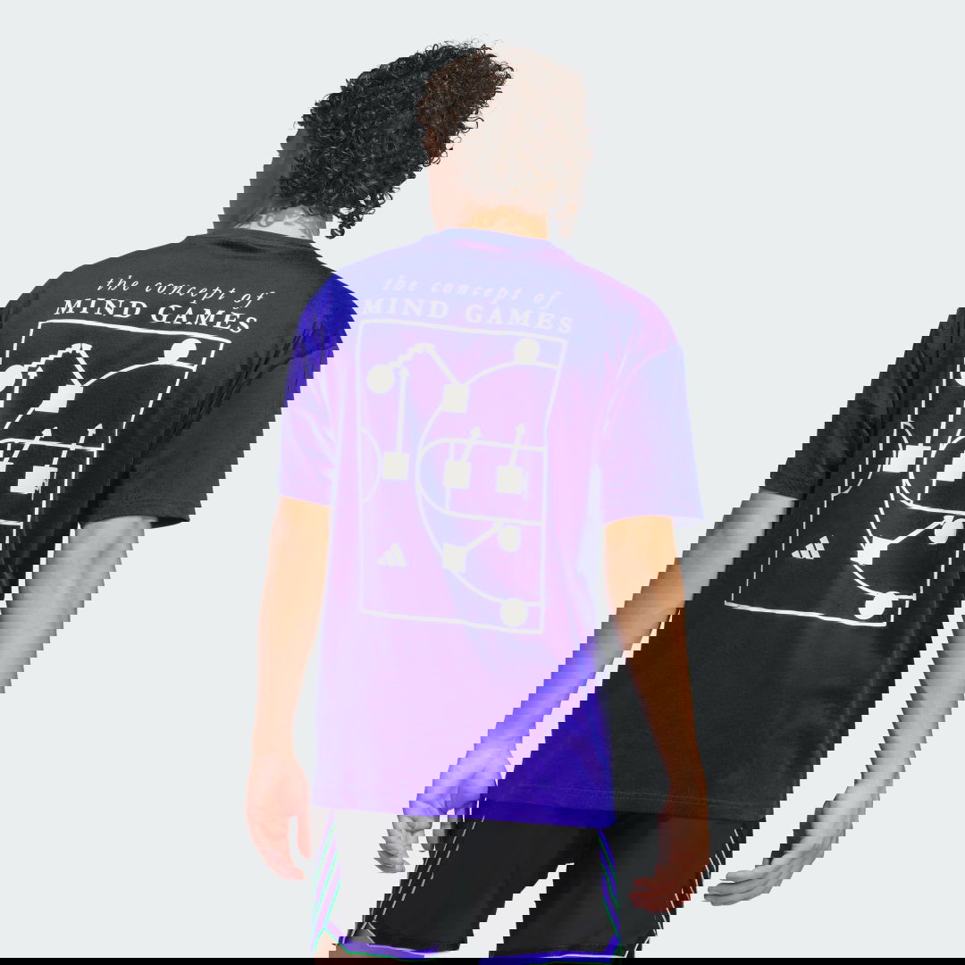 Тениска adidas Performance Training Graphic T-Shirt Синьо | JN7110, 1