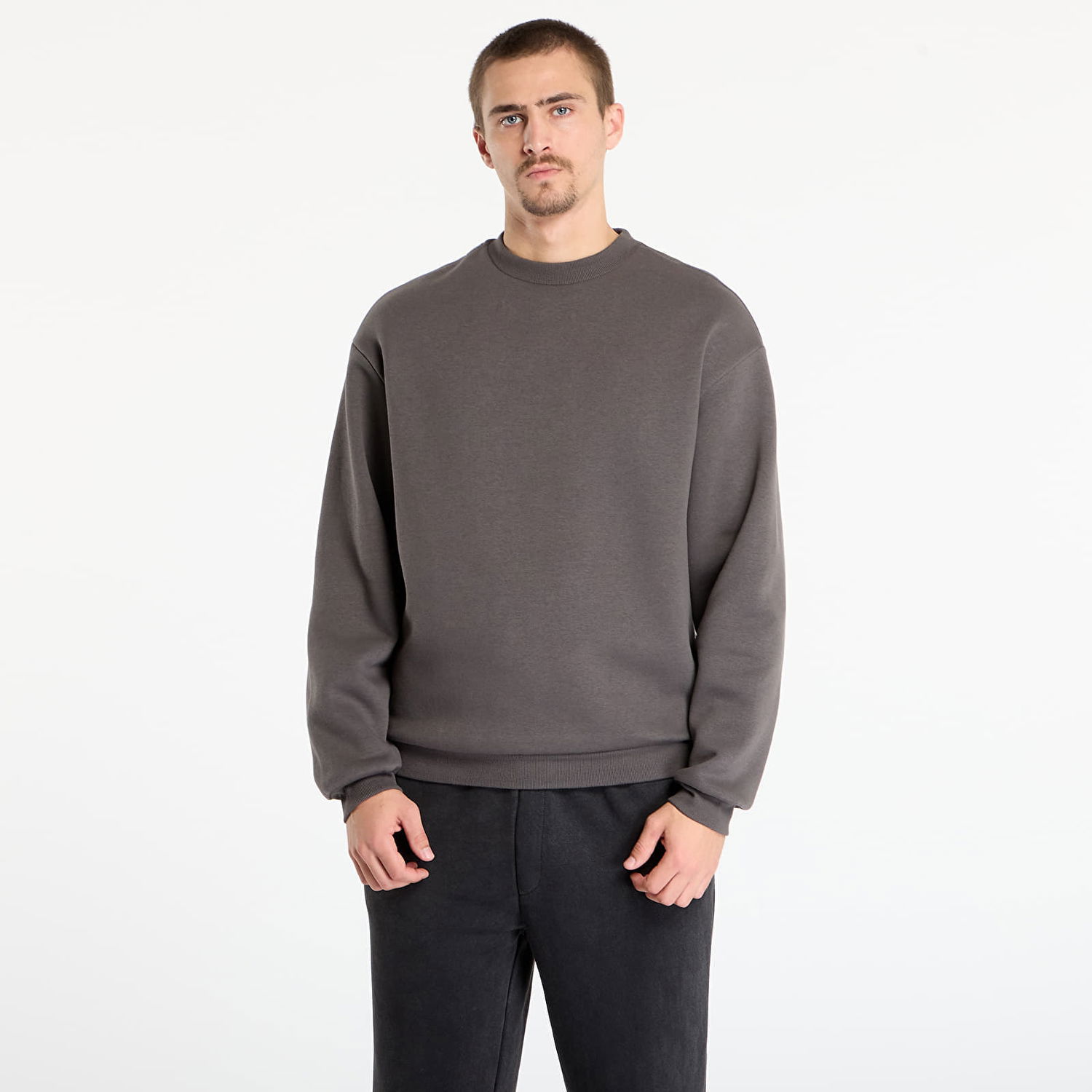 Суитчър Urban Classics Fluffy Crewneck Sweatshirt Сиво | TB6751-03516, 0