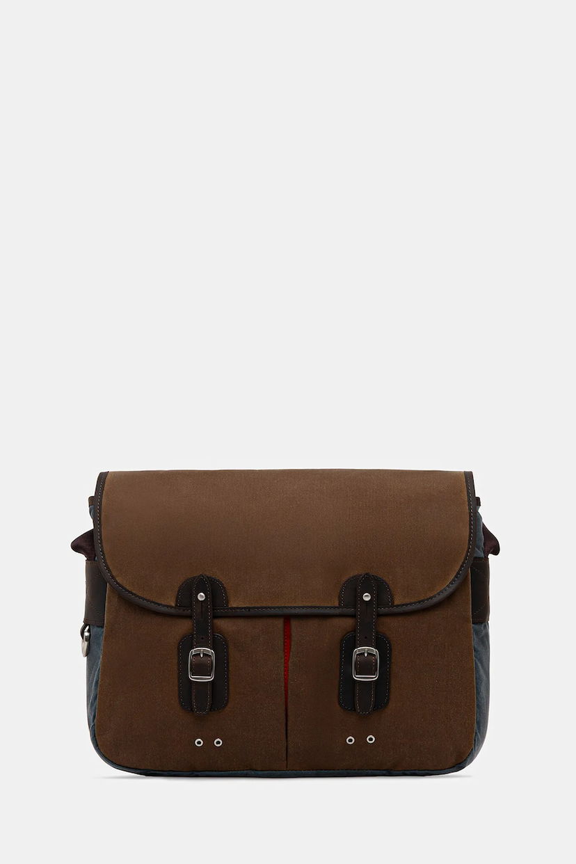 Чанта през рамо Barbour Barbour x Paul Smith Wax Tarras Messenger Bag Многоцветен | UBA0761TA51