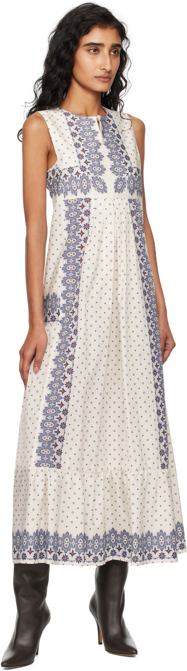 Pокля Max Mara Weekend Max Mara Manila Midi Dress Бяло | 2525226021600, 3