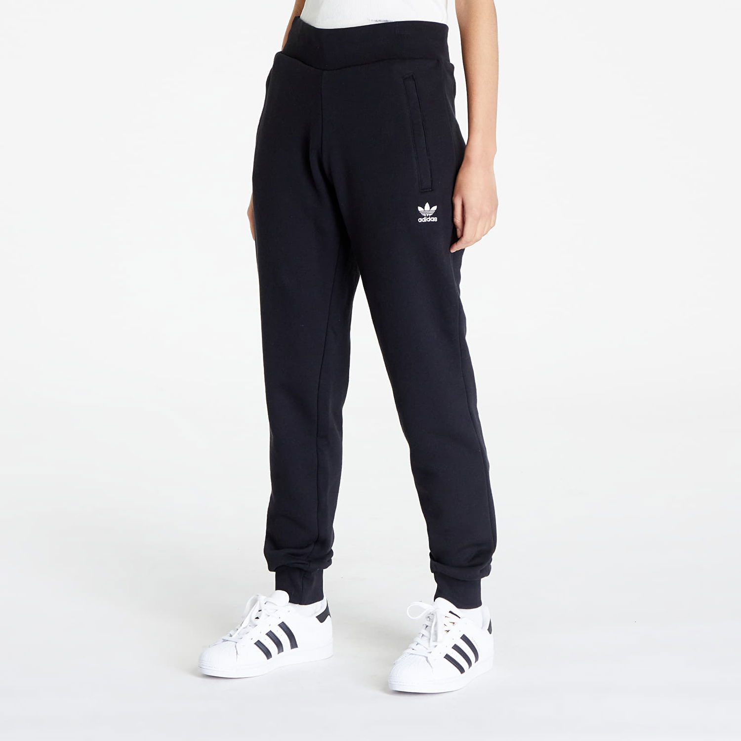 Спортни панталони adidas Originals Adicolor Essentials Slim Jogger Pant Черно | IA6479, 0