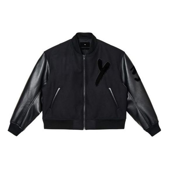 Яке бомбър adidas Originals Y-3 Letterman Jacket Черно | IA3101, 0