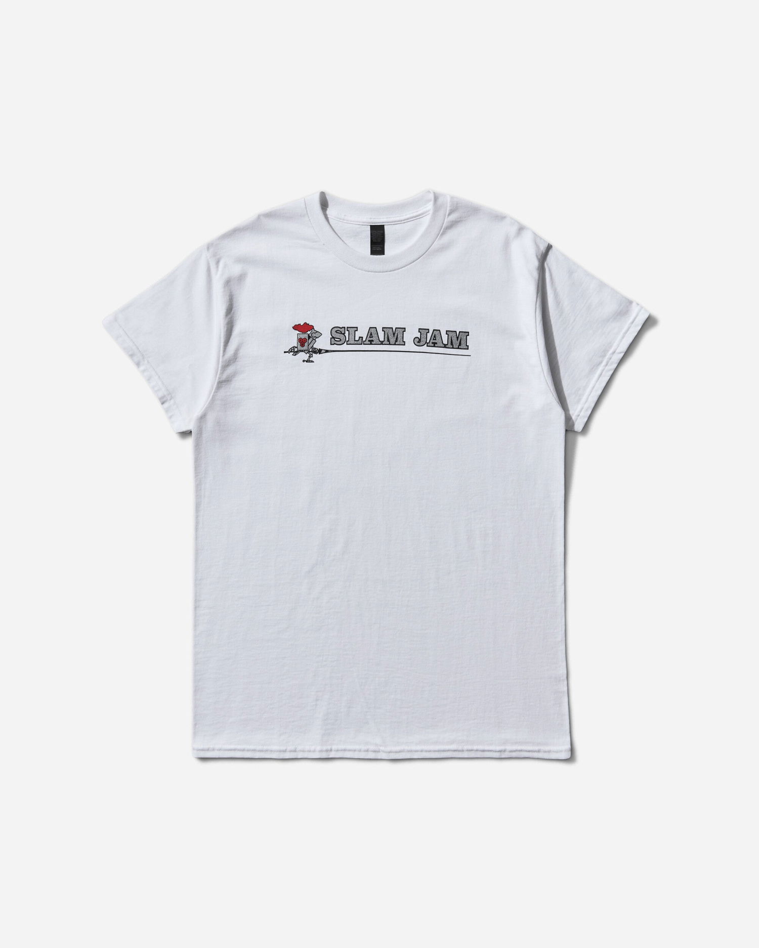 Тениска Slam Jam Panini Slam Jam T-Shirt Бяло | SJPANINITEE WHT, 1