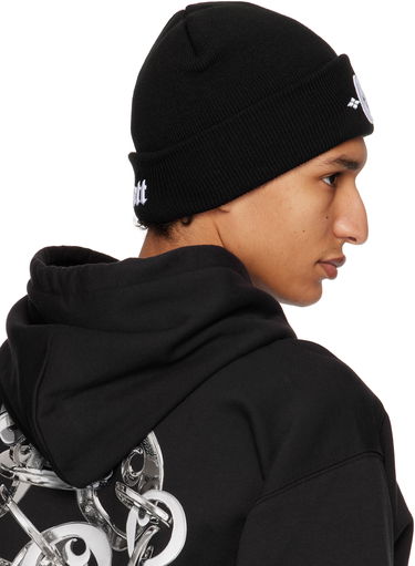 Шапка Carhartt WIP Work In Progress Greatest Hits Embroidered Logo Beanie Черно | I034367, 2
