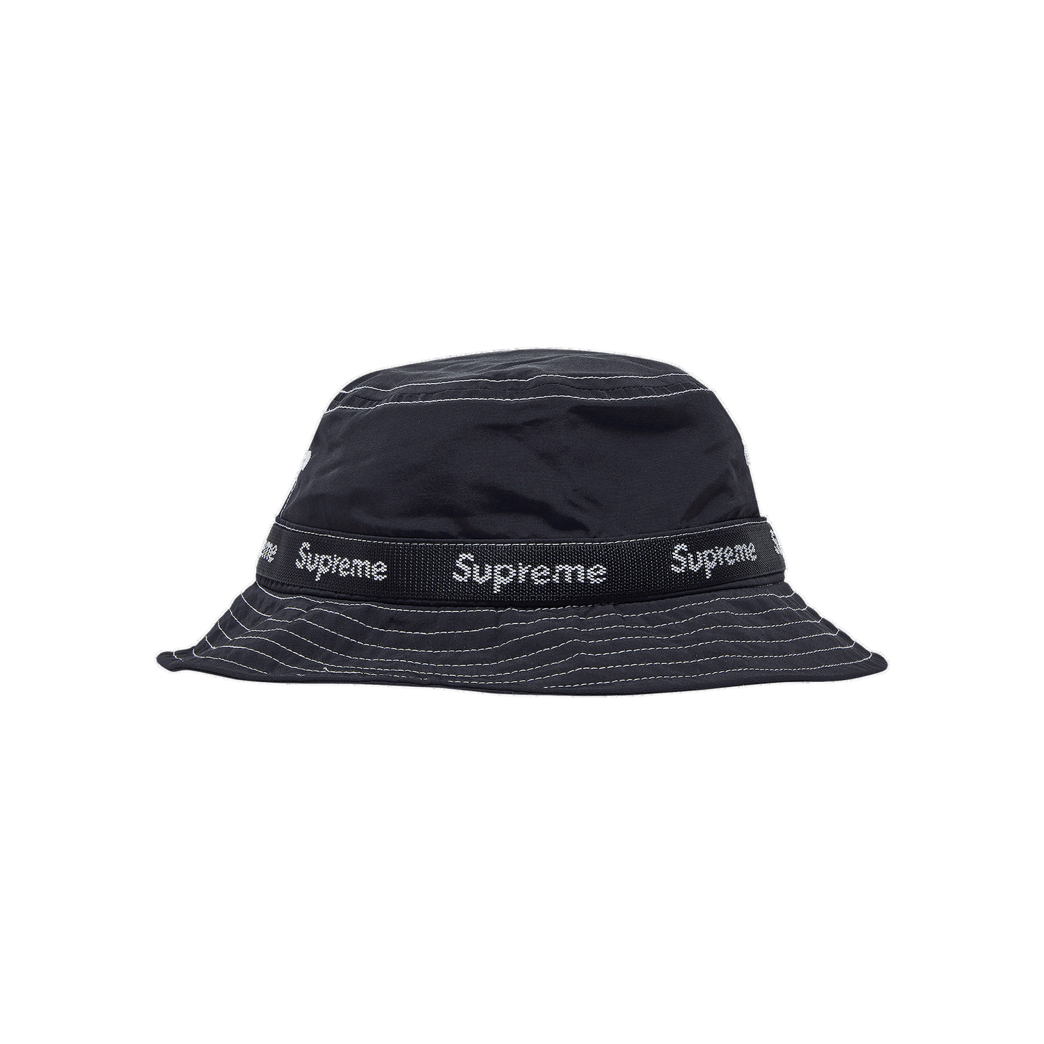 Шапка Supreme Webbing Crusher Черно | FW22H140 BLACK, 0