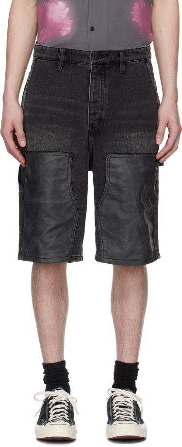 Къси панталони Ksubi Ksubi Maxx Operator Denim Shorts Черно | MSP25WA015, 0