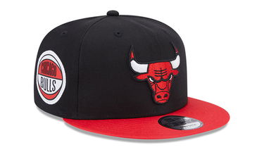 Шапка с козирка New Era Chicago Bulls Team Side Patch 9FIFTY Snapback Cap Черно | 60364385, 6