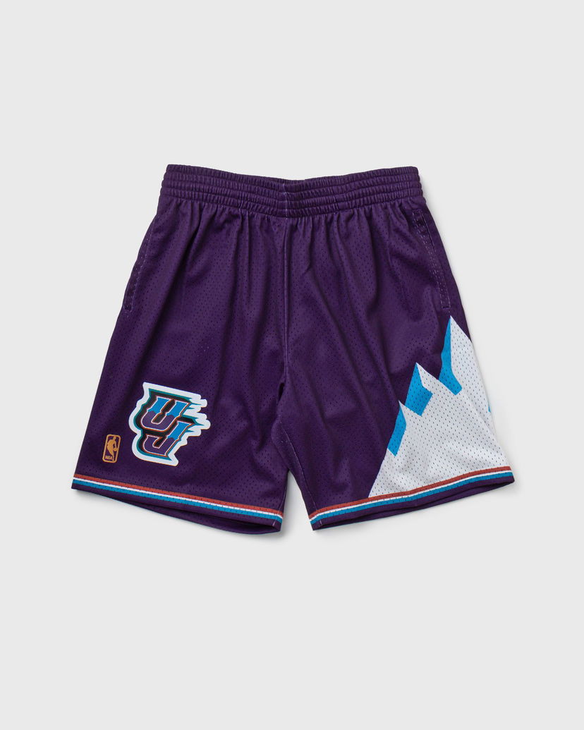 Къси панталони Mitchell & Ness NBA SWINGMAN SHORTS UTAH JAZZ 1996-97 Лилаво | SMSHAC19028-UJAPURP96