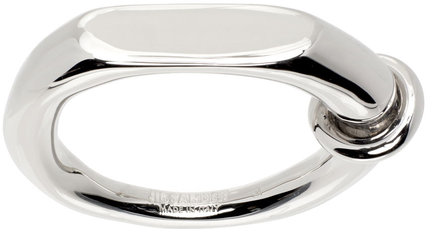 Пръстен Jil Sander Band Ring Сиво | J30UQ0013_P4877, 0