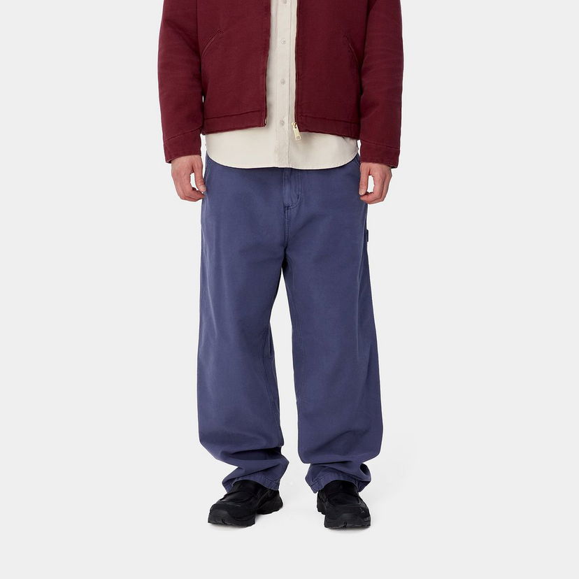 Карго панталони Carhartt WIP Single Knee Relaxed Fit Work Pants Синьо | I033754_7