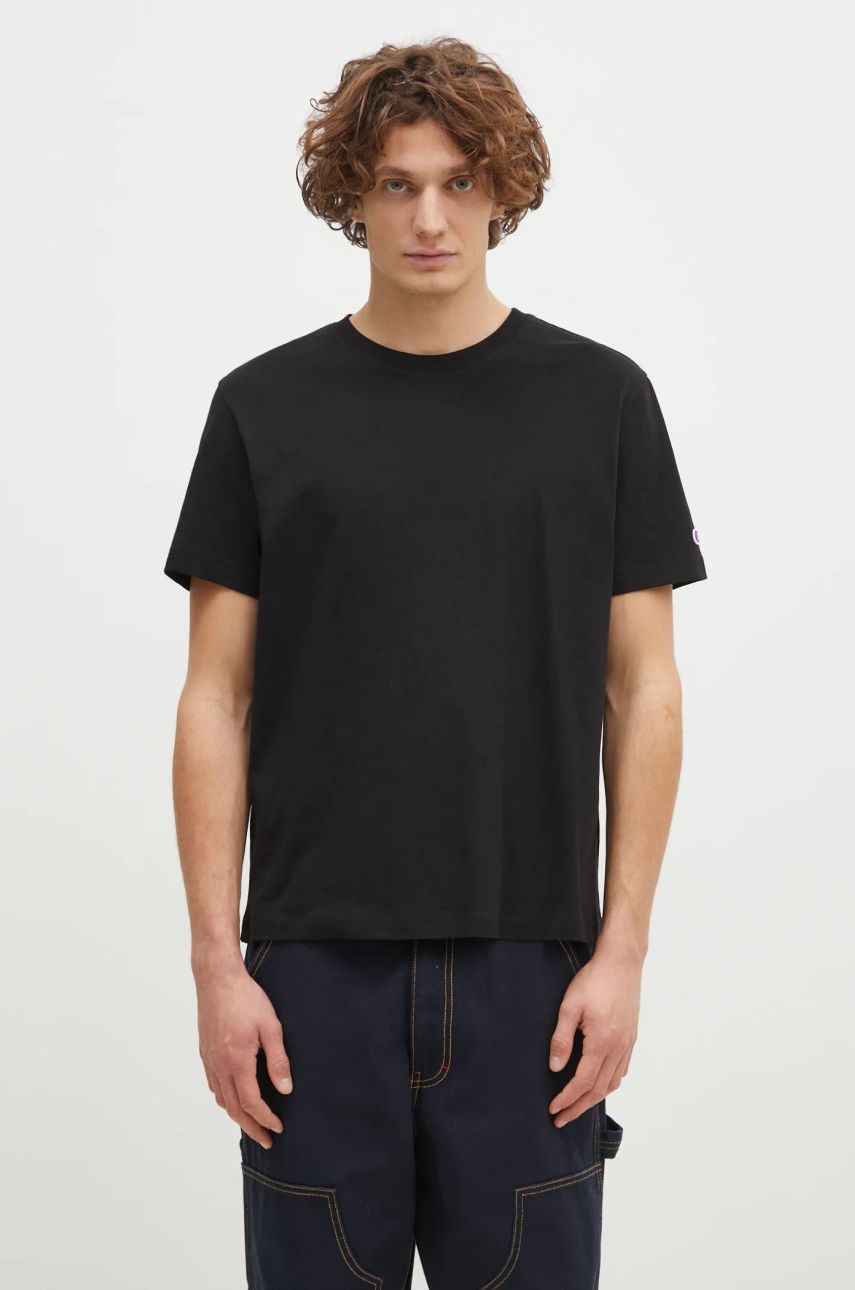 Тениска Champion Crewneck T-Shirt Черно | 220713, 0