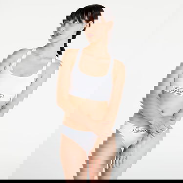 Сутиен CALVIN KLEIN Bralette Reimagined Heritage Бяло | QF6768E 100, 2