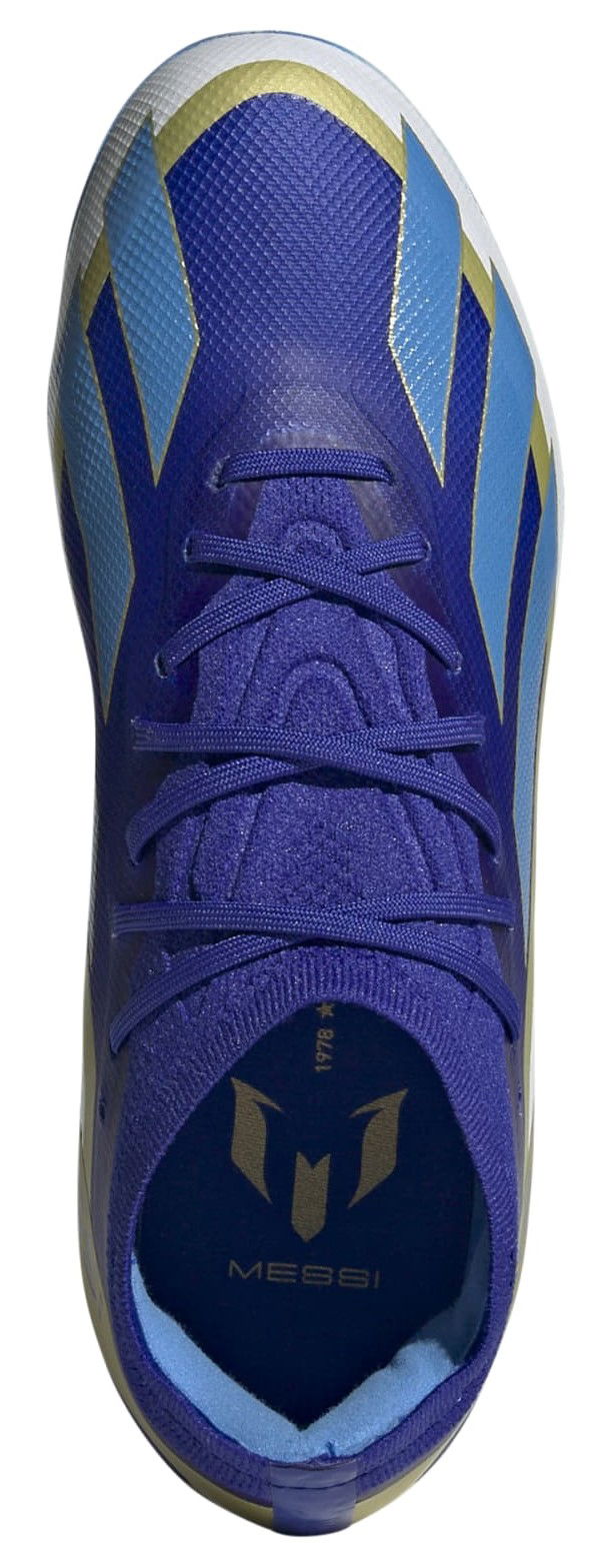 Кецове и обувки adidas Performance X CRAZYFAST ELITE FG J MESSI Синьо | ie8676, 1