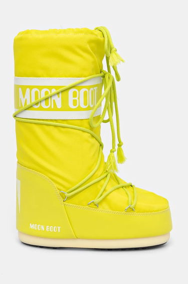 Кецове и обувки Moon Boot MB ICON NYLON Boots Жълто | 80D1400440.B001, 0