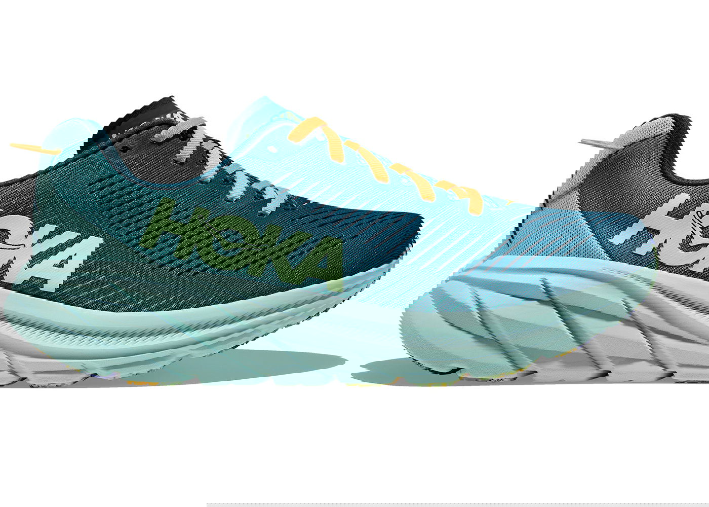 Кецове и обувки Hoka One One Rincon 3 Deep Lagoon Ocean Тъмно синьо | 1119395-DLOM, 0