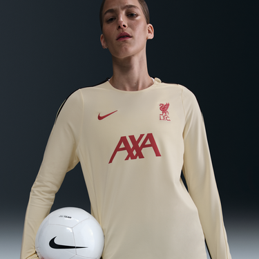 Пуловер Nike Liverpool FC Strike Special Edition Dri-FIT Knit Crewneck Soccer Jersey Бежово | HJ2180-114, 1