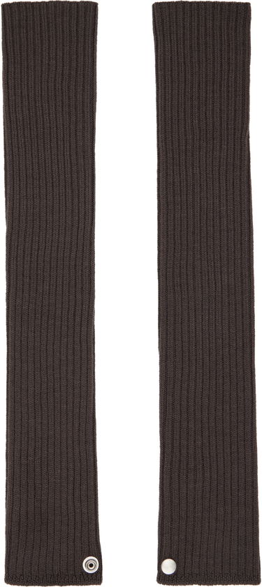 Ръкавици Rick Owens Rick Owens Concordians Rasato Knit Arm Warmers Сиво | RP02E4488 M, 3