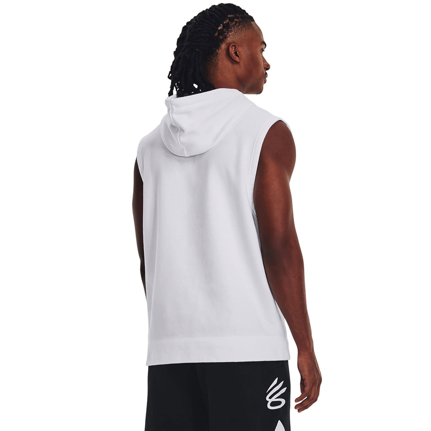 Суитчър Under Armour Curry Fleece Slvls Hoodie White Бяло | 1374301-100, 0